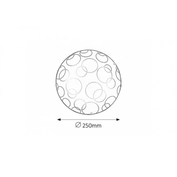 Rabalux Plafonjera Ada E27 1x MAX 60W bela (1843) - 1843