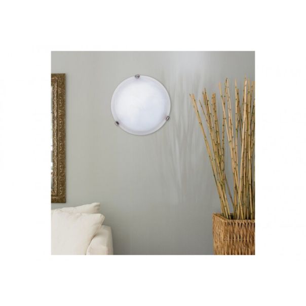 Rabalux Plafonjera Alabastro E27 1x MAX 60W belo staklo - alabaster (3202) - 3202