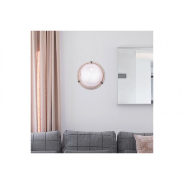 Rabalux Plafonjera Alabastro E27 2x MAX 60W alabaster - duvan braon (3353) - 3353