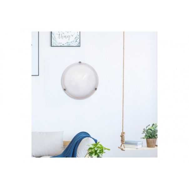 Rabalux Plafonjera Alabastro E27 2x MAX 60W belo staklo - alabaster (3302) - 3302