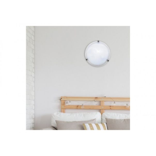 Rabalux Plafonjera Alabastro E27 2x MAX 60W belo staklo - alabaster (3303) - 3303