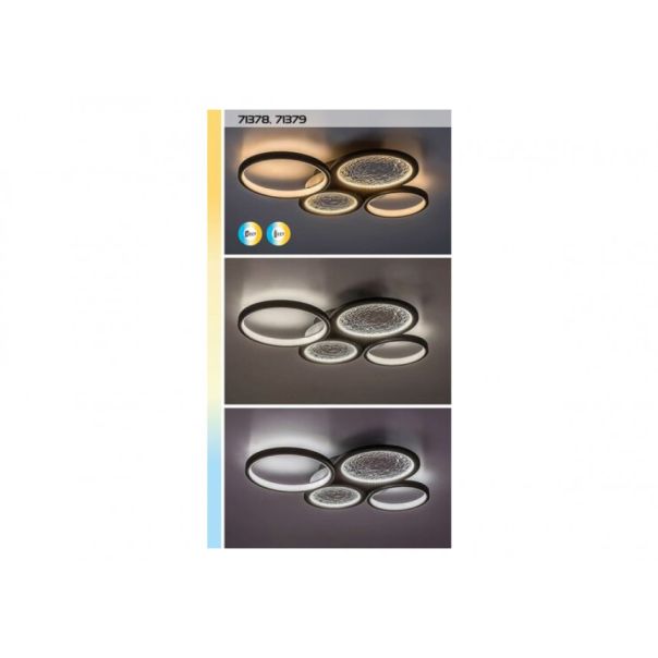 Rabalux Plafonjera Aranis LED 40W crna (71379) - RAS003148A00000