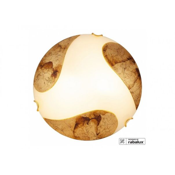 Rabalux Plafonjera Art gold E27 1x MAX 60W bela (1941) - 1941-1