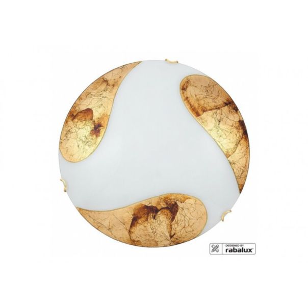 Rabalux Plafonjera Art gold E27 2x MAX 60W bela (1942) - 1942