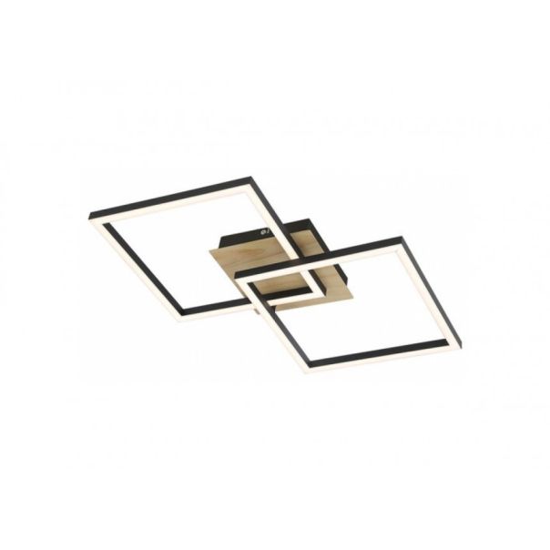 Rabalux Plafonjera Ashton LED 24W mat crno (6589) - 6589-1