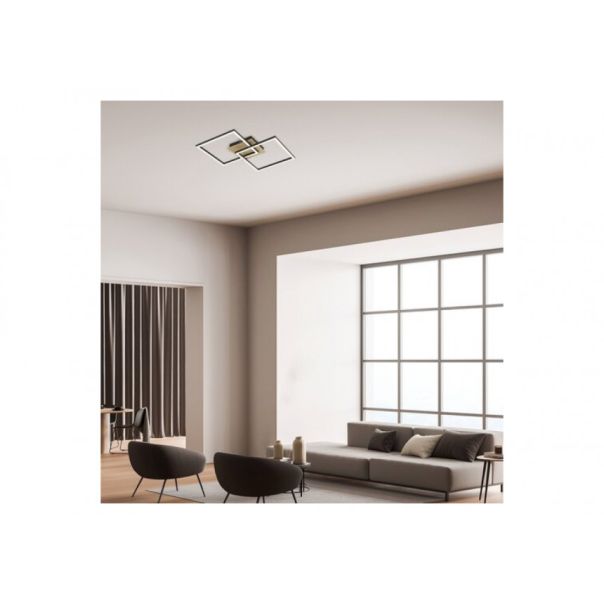Rabalux Plafonjera Ashton LED 24W mat crno (6589) - 6589-1