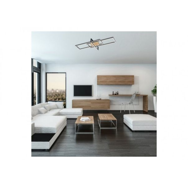 Rabalux Plafonjera Ashton LED 35W mat crno (6814) - 6814-1-1