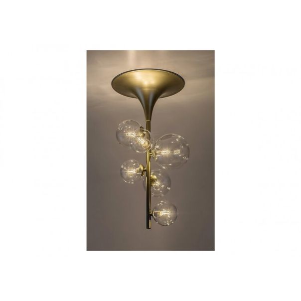 Rabalux Plafonjera Aslov G9 6x MAX 28W zlatna (71298) - RAS002924A00000