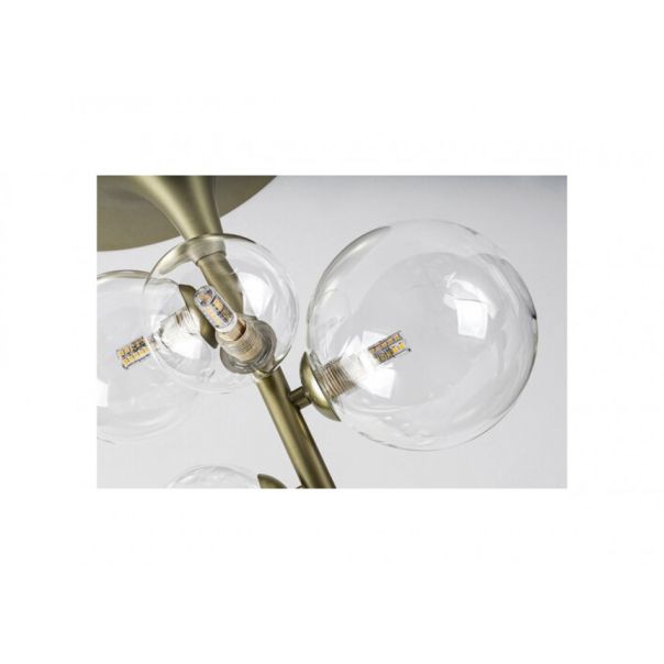 Rabalux Plafonjera Aslov G9 6x MAX 28W zlatna (71298) - RAS002924A00000