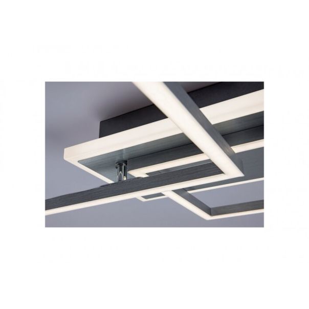 Rabalux Plafonjera Athelstan LED 40W srebrna strugani aluminijum (71014) - 71014