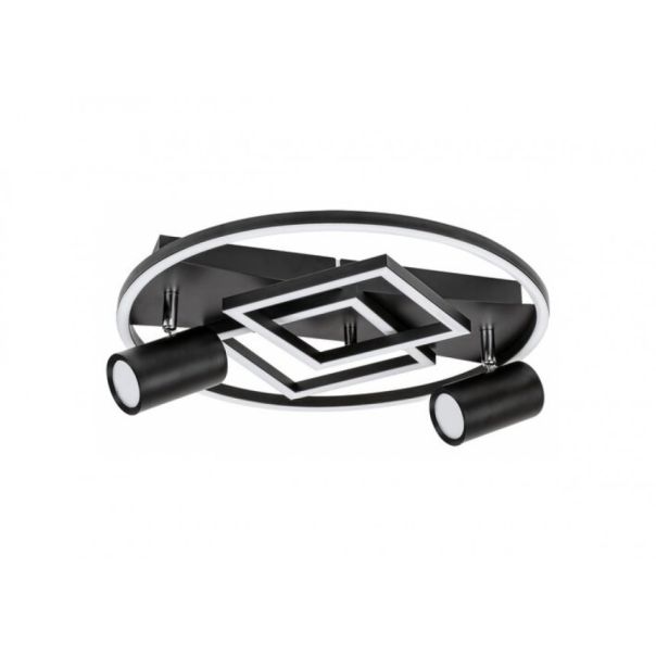 Rabalux Plafonjera Aztec LED 40W mat crno (6905) - 6905-1