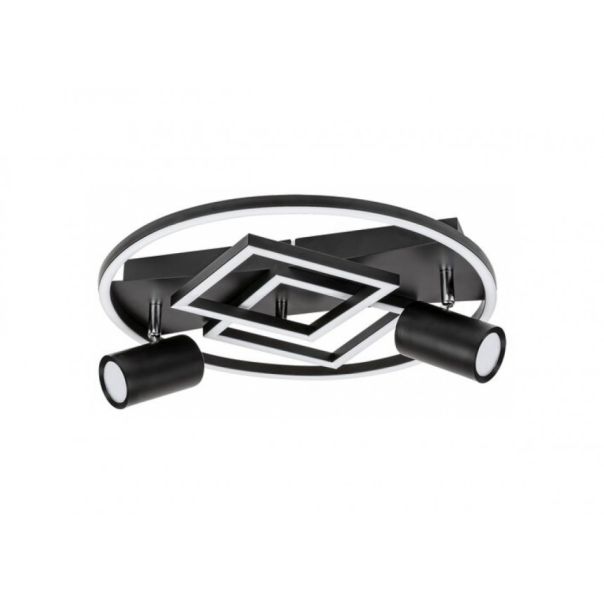 Rabalux Plafonjera Aztec LED 40W mat crno (6905) - 6905-1