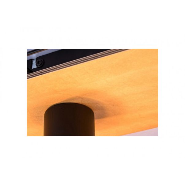 Rabalux Plafonjera Boire E27 3x MAX 40W crna (71023) - 71023