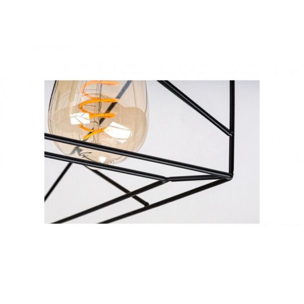 Rabalux Plafonjera Boire E27 4x MAX 40W crna (71024) - 71024-1