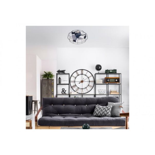 Rabalux Plafonjera Cadmus E27 3x MAX 25W crna (71043) - 71043-1