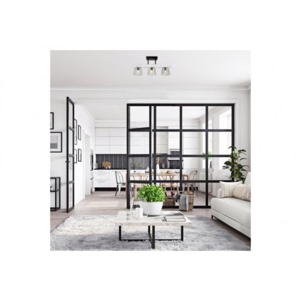 Rabalux Plafonjera Cardamom E14 3x MAX 40W srebreni hrast (3119) - 3119