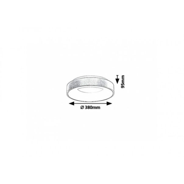 Rabalux Plafonjera Carmella LED 30W zlatna (5052) - 5052