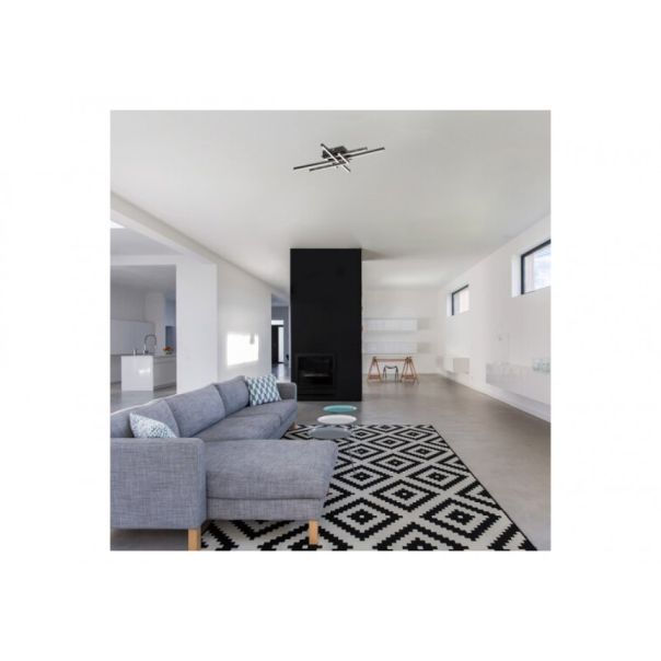 Rabalux Plafonjera Casimir LED 35W mat crno (5268) - 5268