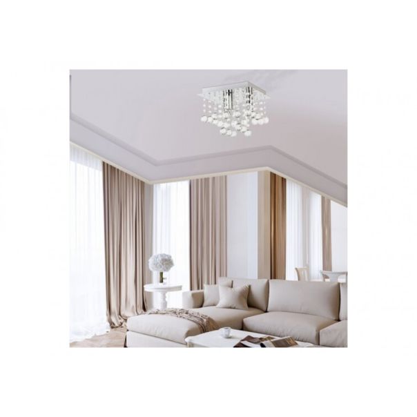 Rabalux Plafonjera Corinna E14 3x MAX 40W hrom (2617) - 2617