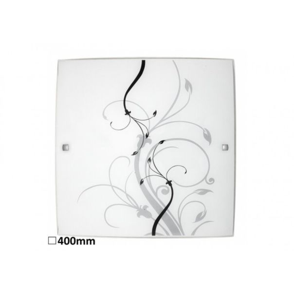 Rabalux Plafonjera Elina E27 2x MAX 60W bela (3693) - 3693