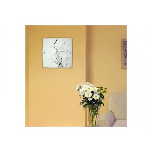 Rabalux Plafonjera Elina E27 2x MAX 60W bela (3693) - 3693