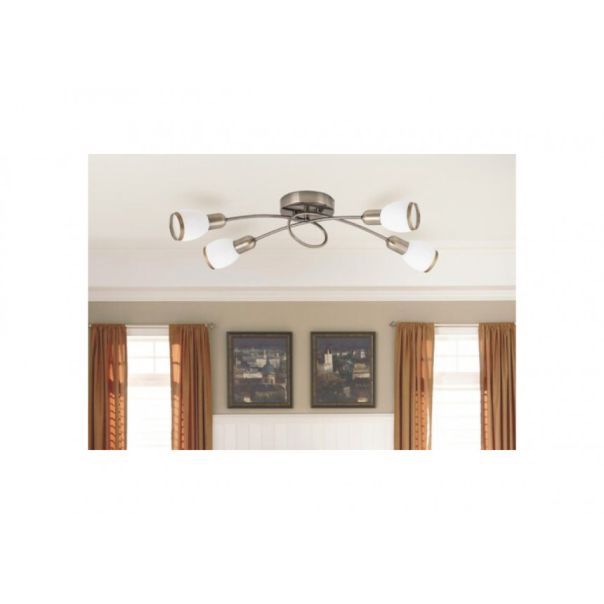 Rabalux Plafonjera Elite E14 4x MAX 40W bronzana (5973) - 5973