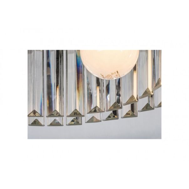 Rabalux Plafonjera Eloisa E27 3x MAX 25W crna (71093) - RAS002749A00000