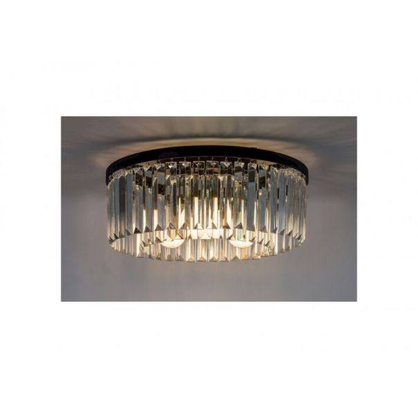 Rabalux Plafonjera Eloisa E27 3x MAX 25W crna (71093) - RAS002749A00000