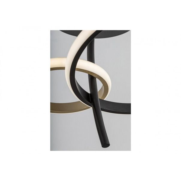 Rabalux Plafonjera Emilion LED 24W crno zlato (71296) - RAS002922A00000