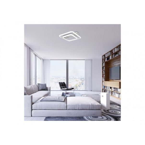 Rabalux Plafonjera Fandral LED 33W brušeni hrom (6996) - 6996