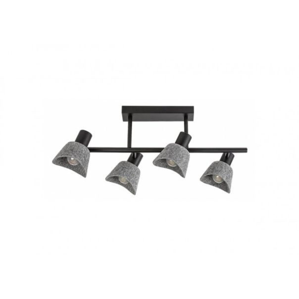 Rabalux Plafonjera Farelia E14 4X MAX 10W crna (73010) - RAS003229A00000