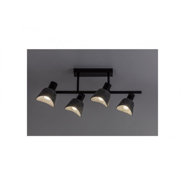 Rabalux Plafonjera Farelia E14 4X MAX 10W crna (73010) - RAS003229A00000