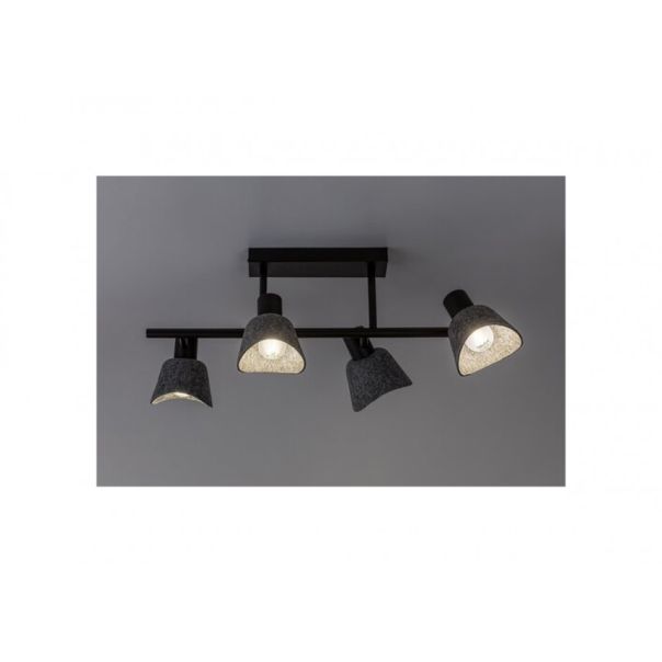 Rabalux Plafonjera Farelia E14 4X MAX 10W crna (73010) - RAS003229A00000