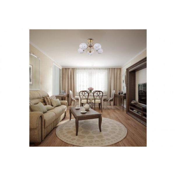 Rabalux Plafonjera Fauna E27 5x MAX 40W zlatna (5099) - 5099