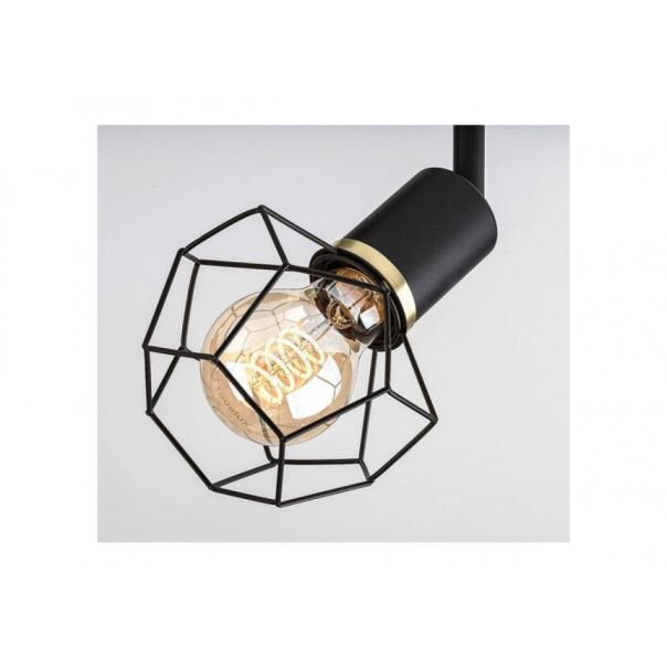 Rabalux Plafonjera Fran E27 2x MAX 40W mat crno (71066) - RAS002638A00000