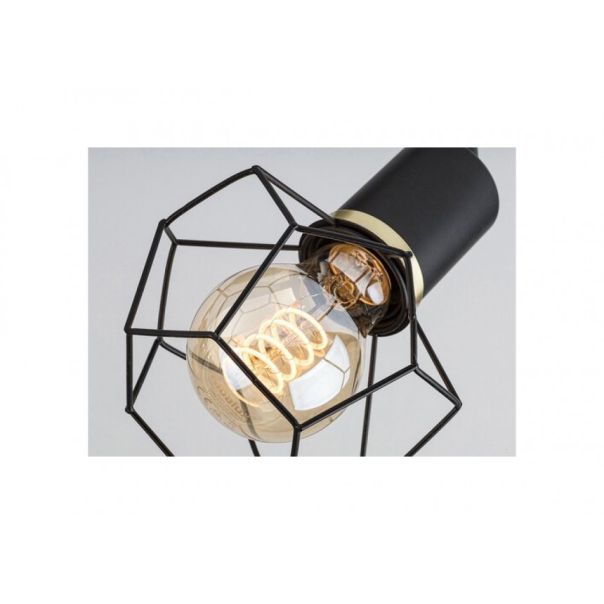 Rabalux Plafonjera Fran E27 3x MAX 40W mat crno (71067) - RAS002531A00000