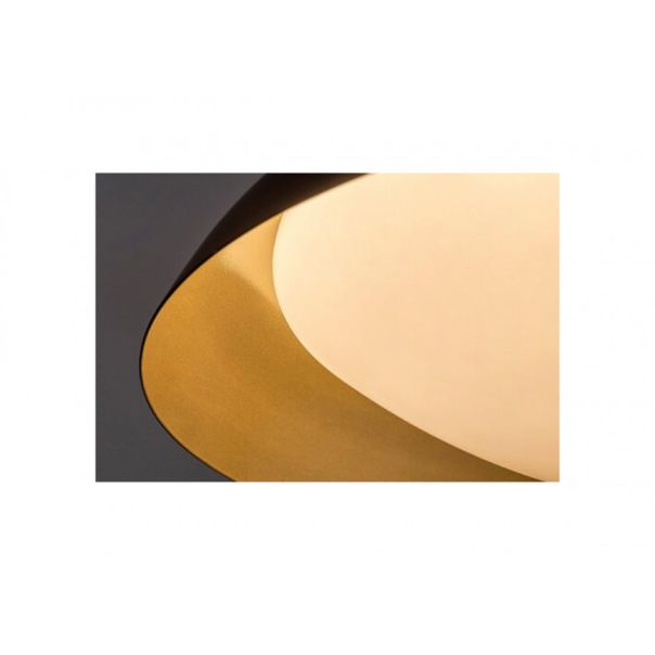 Rabalux Plafonjera Hafsa LED 20W crno zlato (71188) - RAS002534A00000