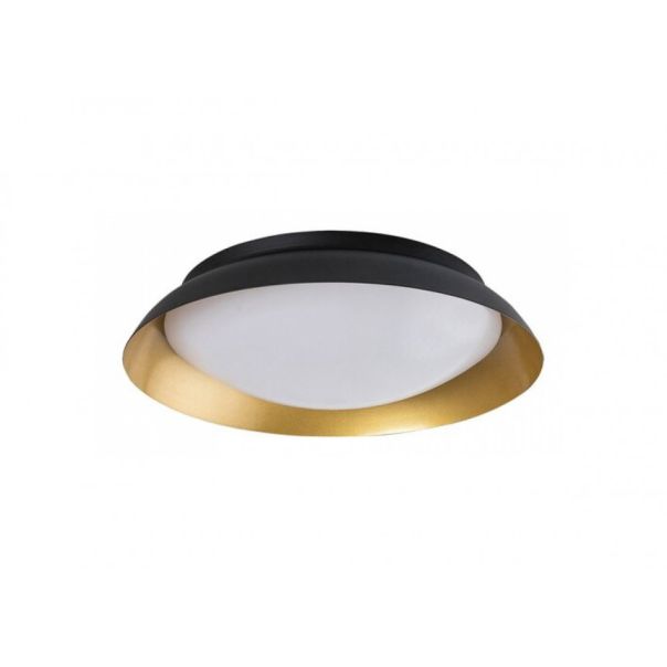 Rabalux Plafonjera Hafsa LED 24W crno zlato (71187) - RAS002461A00000