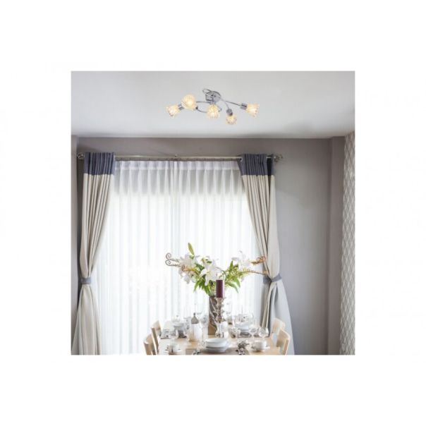 Rabalux Plafonjera Hestia E14 5x MAX 40W hrom (5304) - 5304