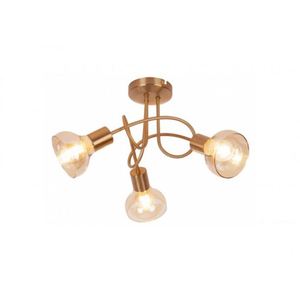Rabalux Plafonjera Holly E14 3x MAX 40W antično zlato (5548) - 5548