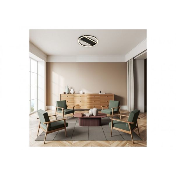 Rabalux Plafonjera Kerstin LED 24W crna (71369) - RAS003138A00000