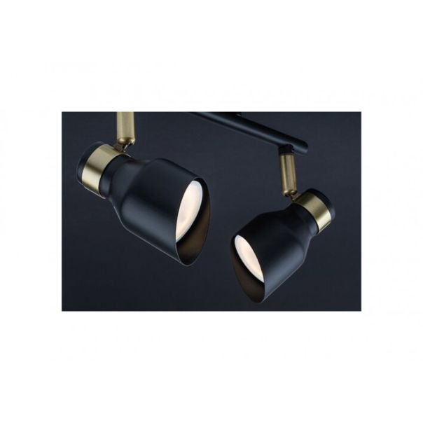 Rabalux Plafonjera Lilou GU10 2x MAX 25W zlatna (73048) - RAS002772A00000