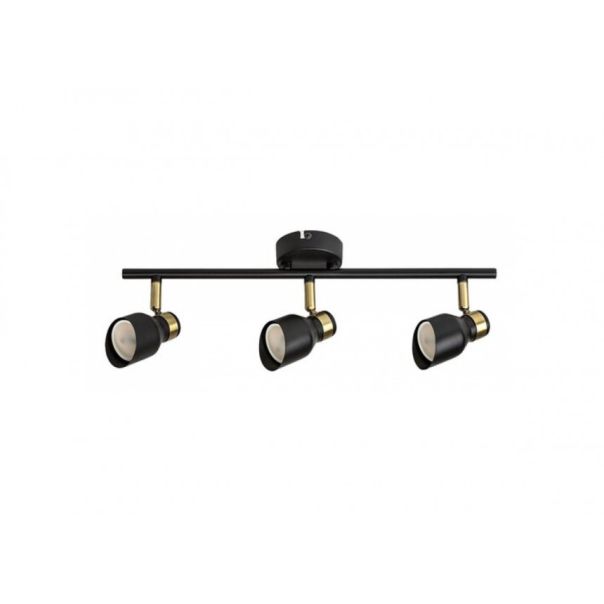 Rabalux Plafonjera Lilou GU10 3x MAX 25W zlatna (73049) - RAS002723A00000