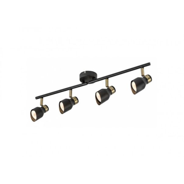 Rabalux Plafonjera Lilou GU10 4x MAX 25W zlatna (73050) - RAS002729A00000