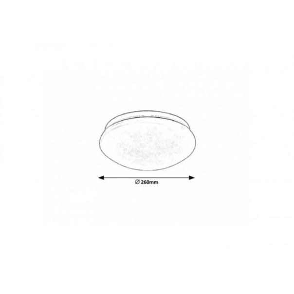 Rabalux Plafonjera Lucas LED 12W bela (3936) - 3936