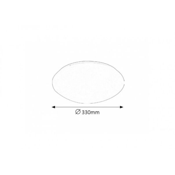 Rabalux Plafonjera Lucas LED 18W bela (3435) - 3435