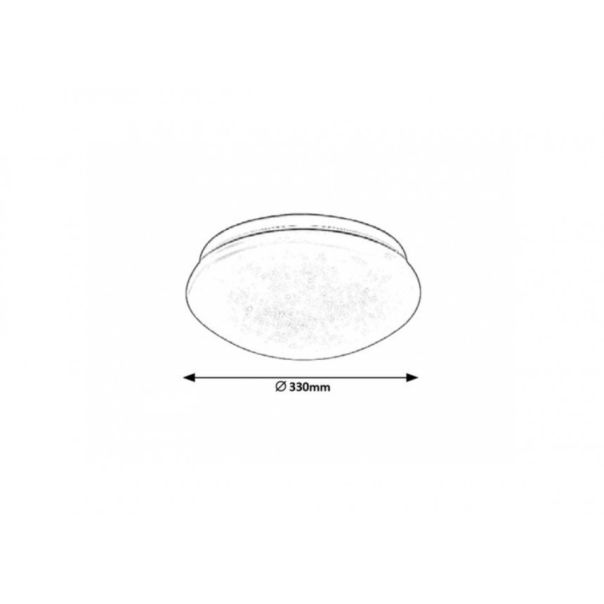 Rabalux Plafonjera Lucas LED 18W bela (3937) - 3937