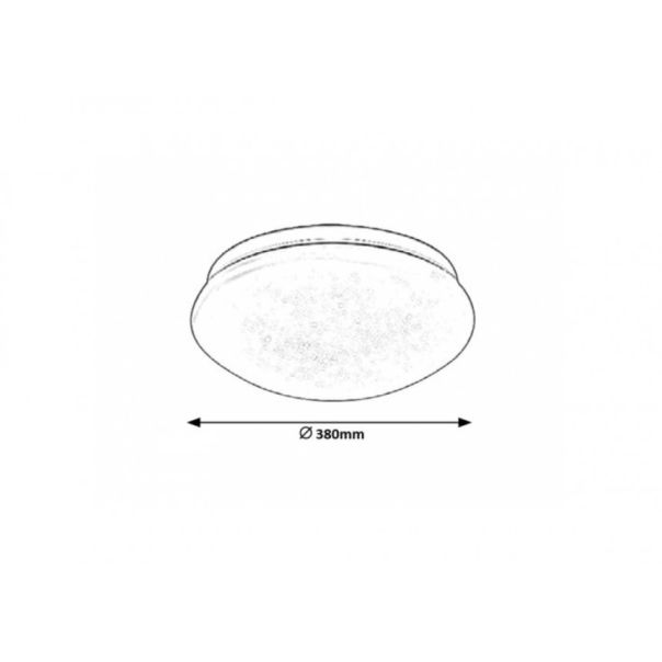Rabalux Plafonjera Lucas LED 24W bela (3938) - 3938