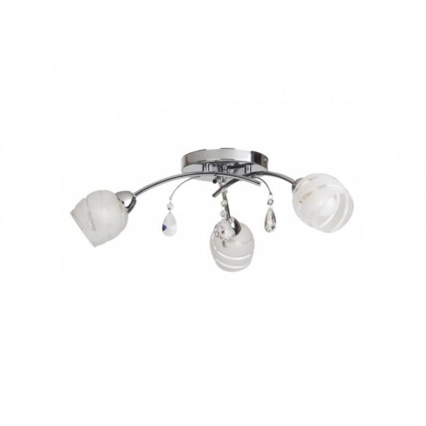 Rabalux Plafonjera Melissa E14 3x MAX 60W hrom (2621) - 2621