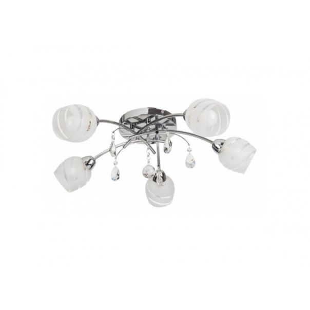 Rabalux Plafonjera Melissa E14 5x MAX 60W hrom (2622) - 2622